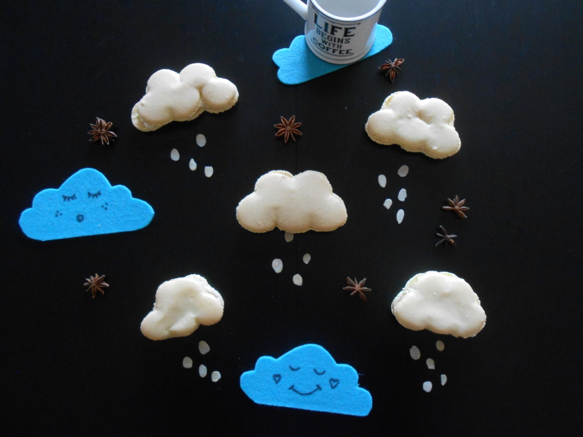 macarons nuages